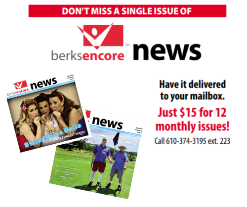 Berks Encore News: 12 - month Subscription