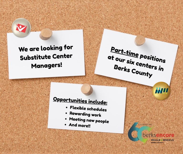 Are you looking for meaningful part-time work?