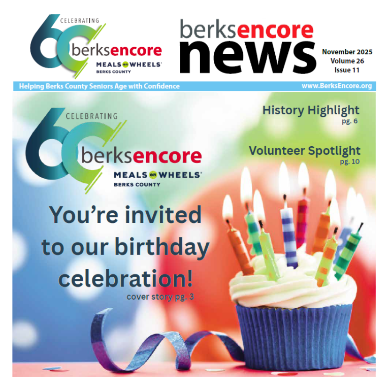What’s Happening at Berks Encore in November 2025?